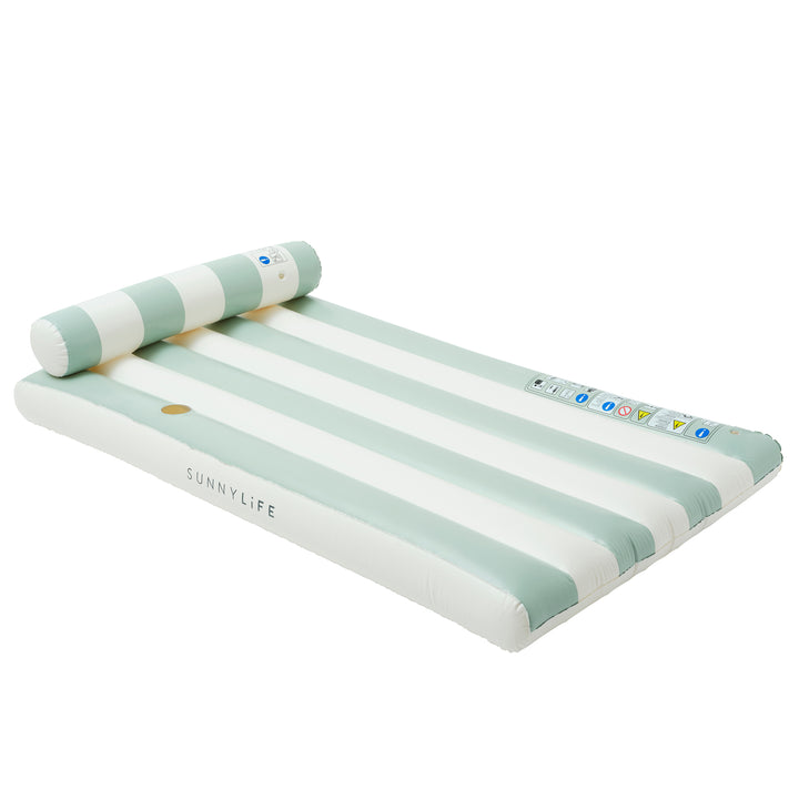 Luxe Lilo | Green Stripe