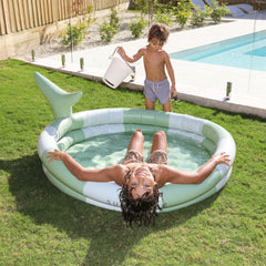 Inflatable Backyard Pool | Shark Tribe