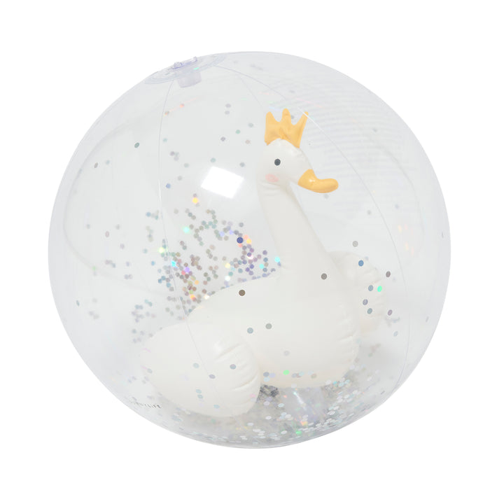 3D Inflatable Beach Ball | Princess Swan Multi