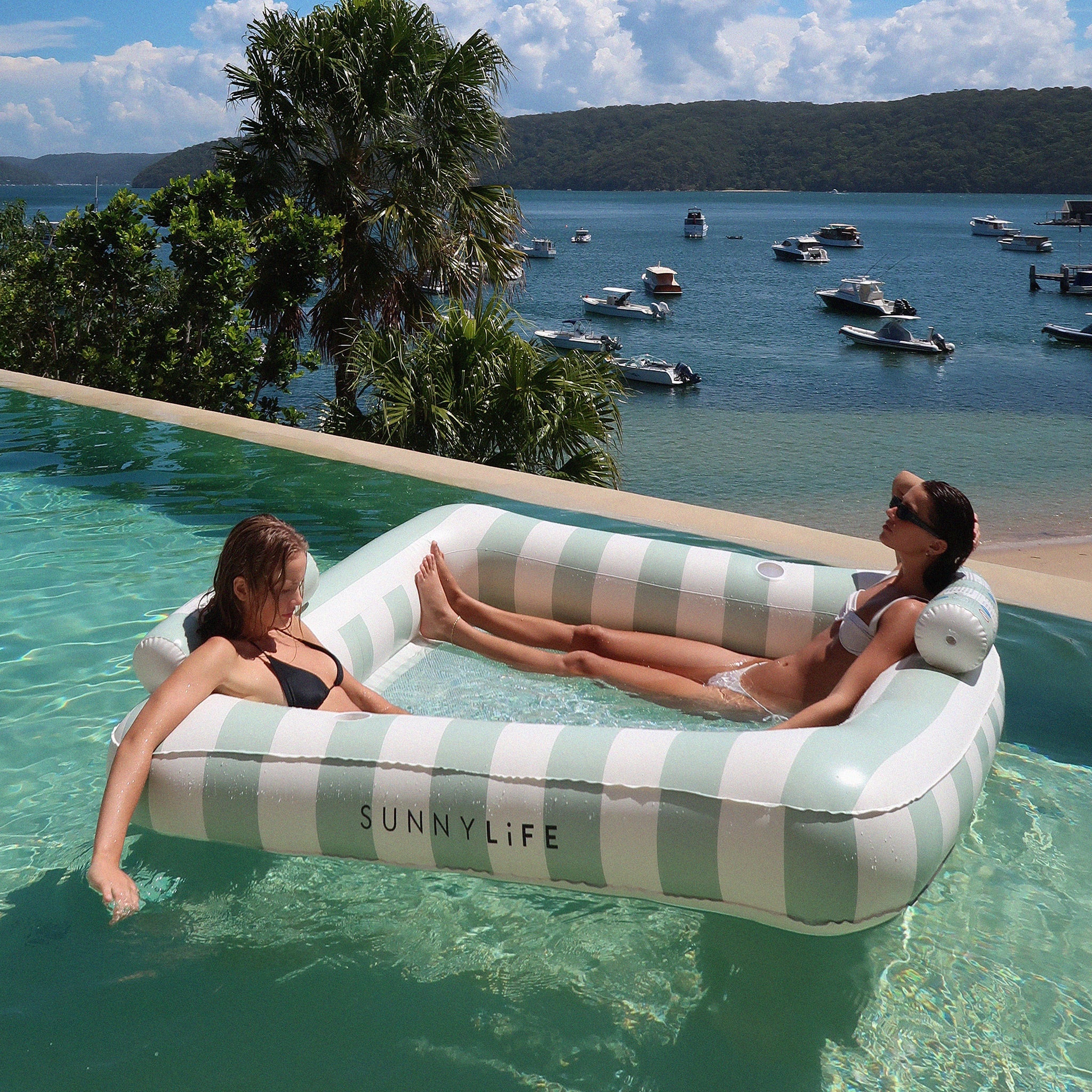 Luxe Twin Hammock Float | The Vacay Soft Olive