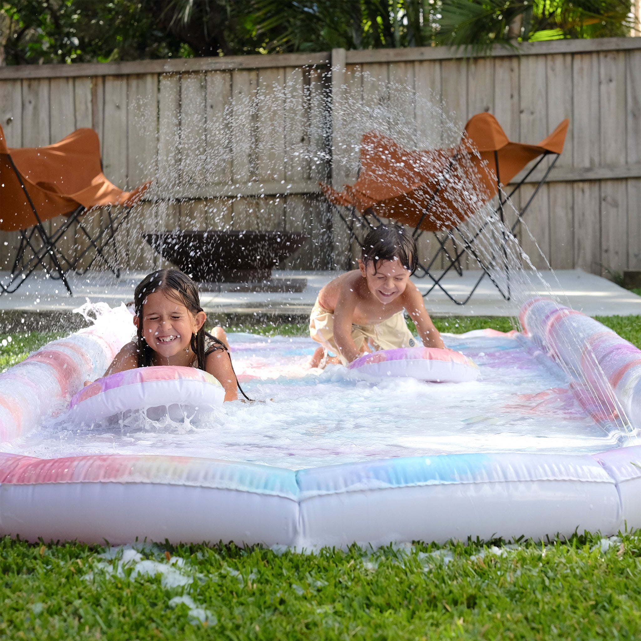 Slip, Slide and Body Board Set - Tie Dye