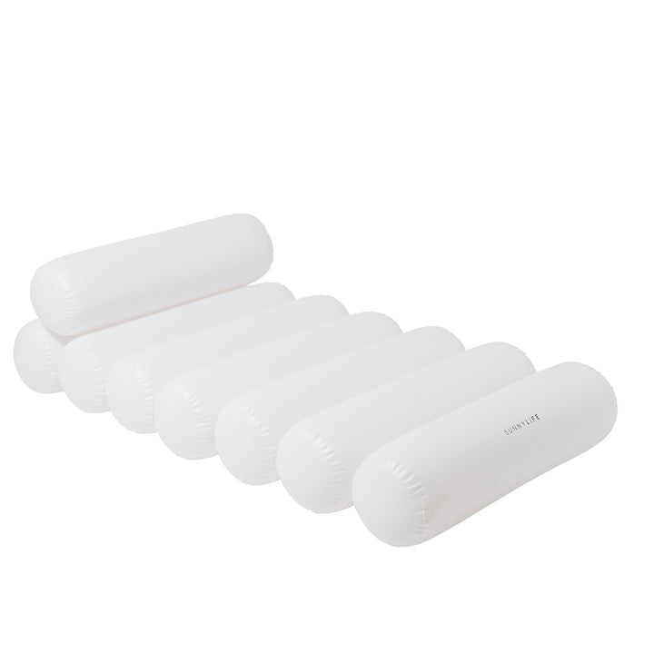 Luxe Tube Lilo | Le Weekend White