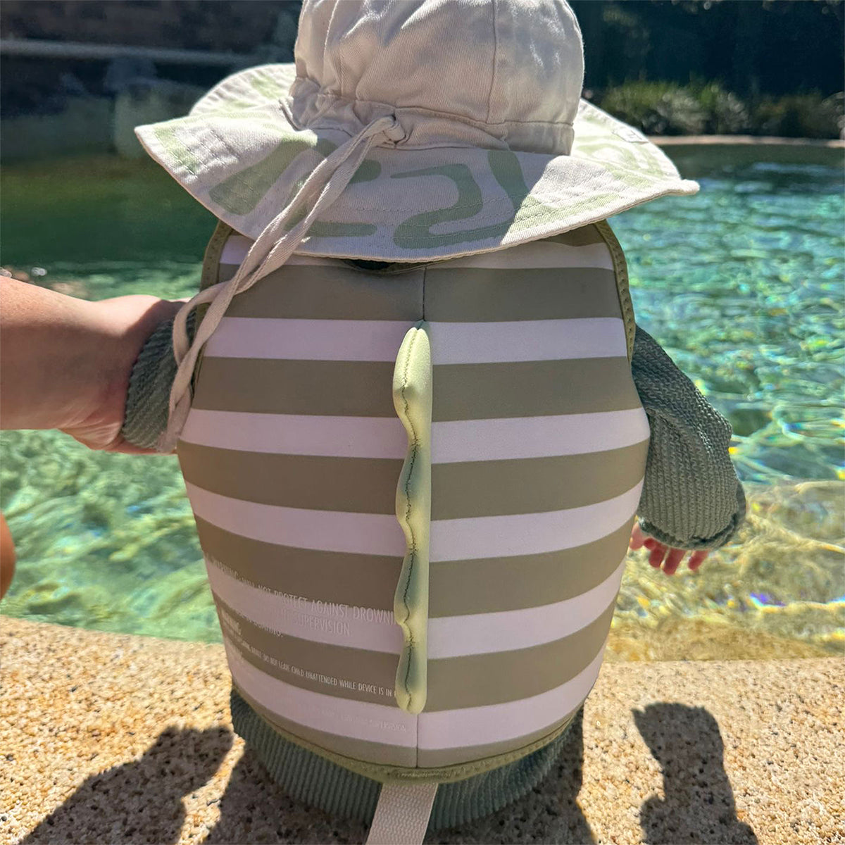 Kids Swim Vest 1-2 - Into the Wild Khaki