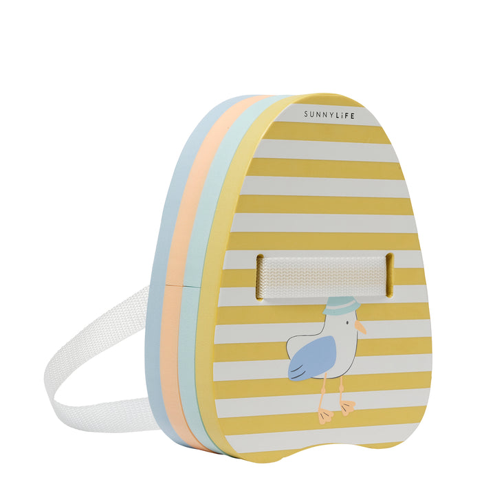 Bubble Back Float | Sammy the Seagull Mustard Stripe