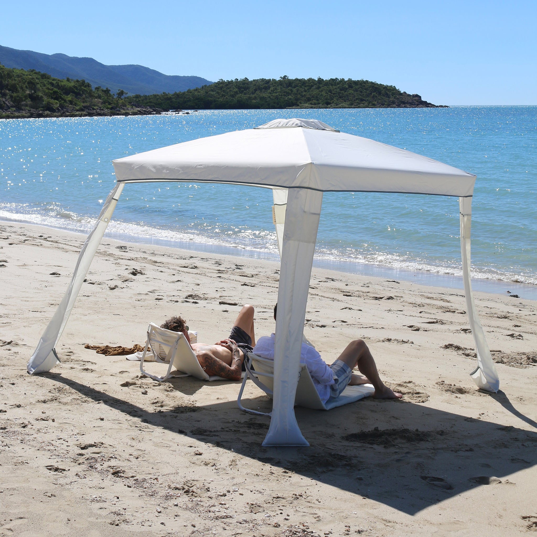 Beach Cabana - Cream Accent