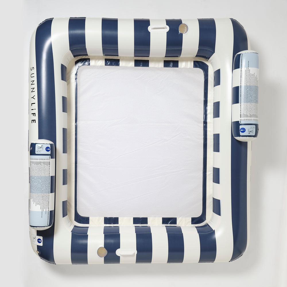 Deluxe Twin Hammock | Le Weekend Navy Stripe