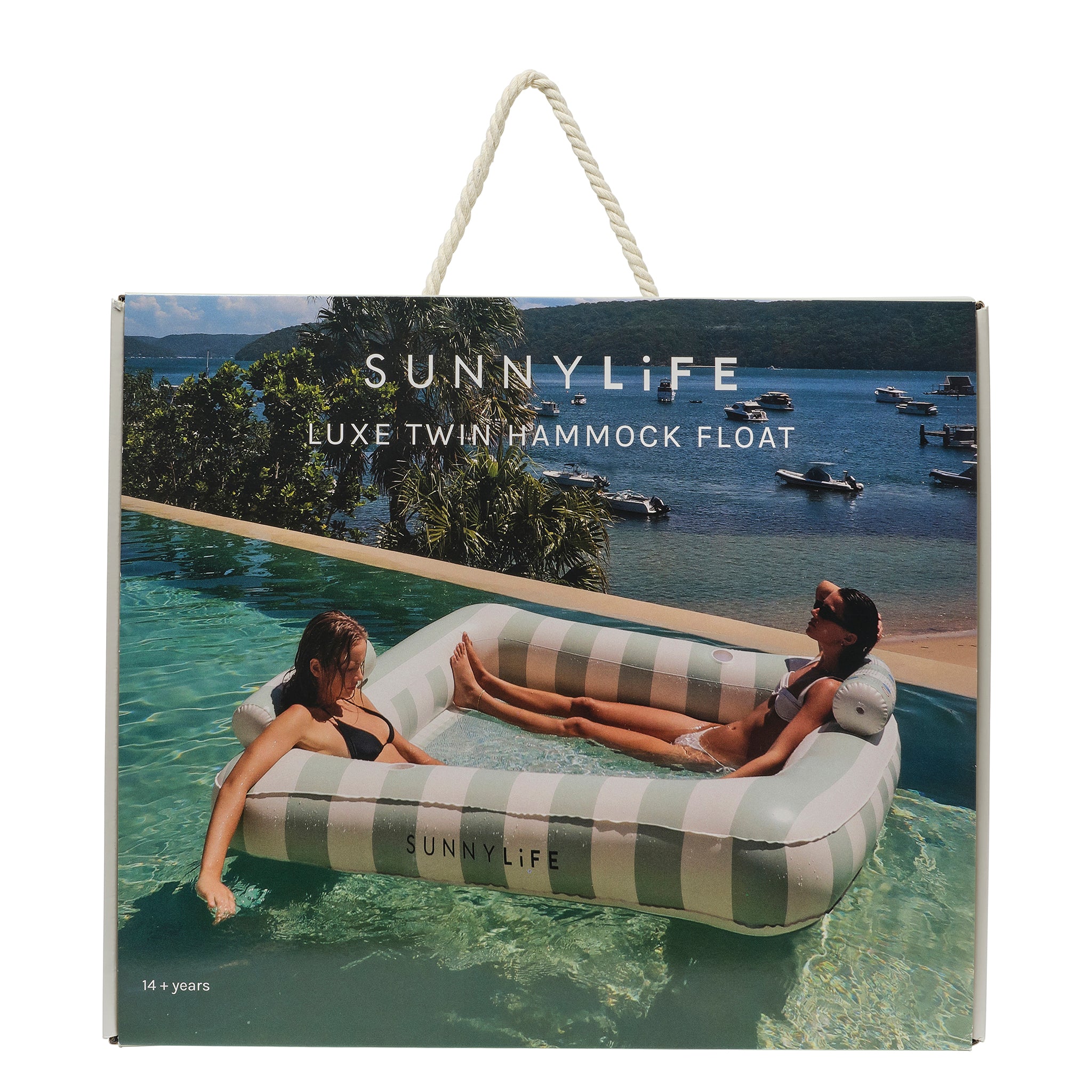 Deluxe Twin Hammock - The Vacay Soft Olive