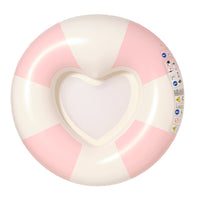 Luxe Pool Ring | Stole My Heart Pink Stripe