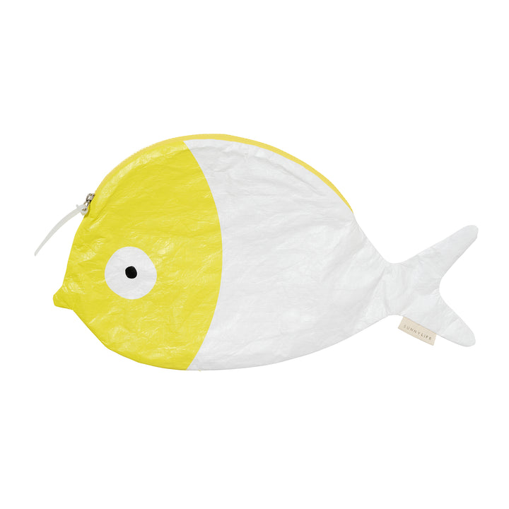Kids Wet Bag | Finn the Fish Neon Yellow