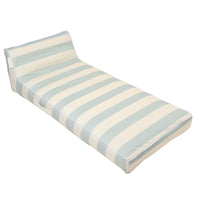 Luxe Lie-On Lounger | Lazy Days Blue Stripe