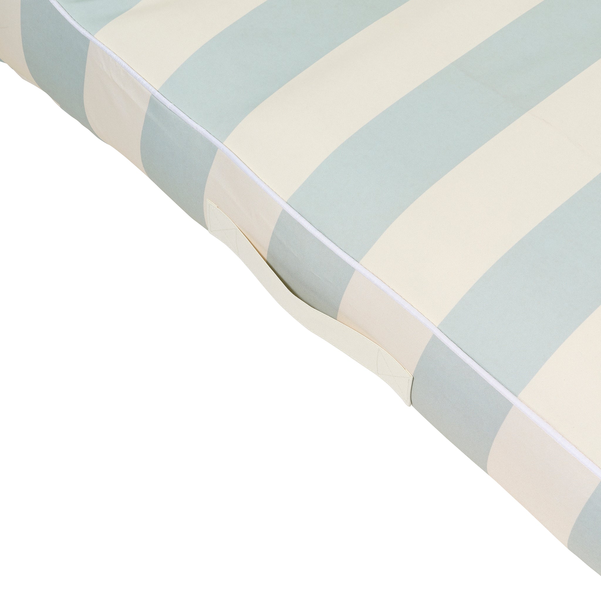 Luxe Lie-On Lounger | Lazy Days Blue Stripe