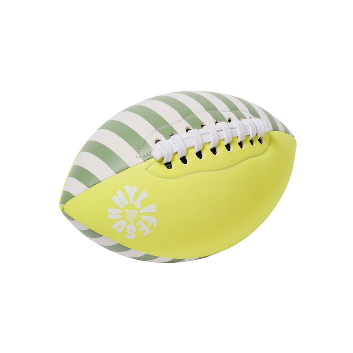 Neoprene Football Tides Out Citrus