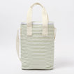 Light Cooler Drinks Bag | La Palma Sage Stripe