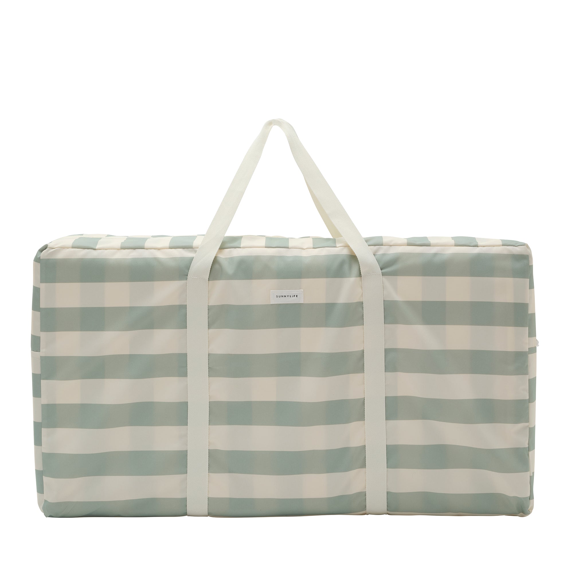 The Lounger Chair - Sea Sage Stripe