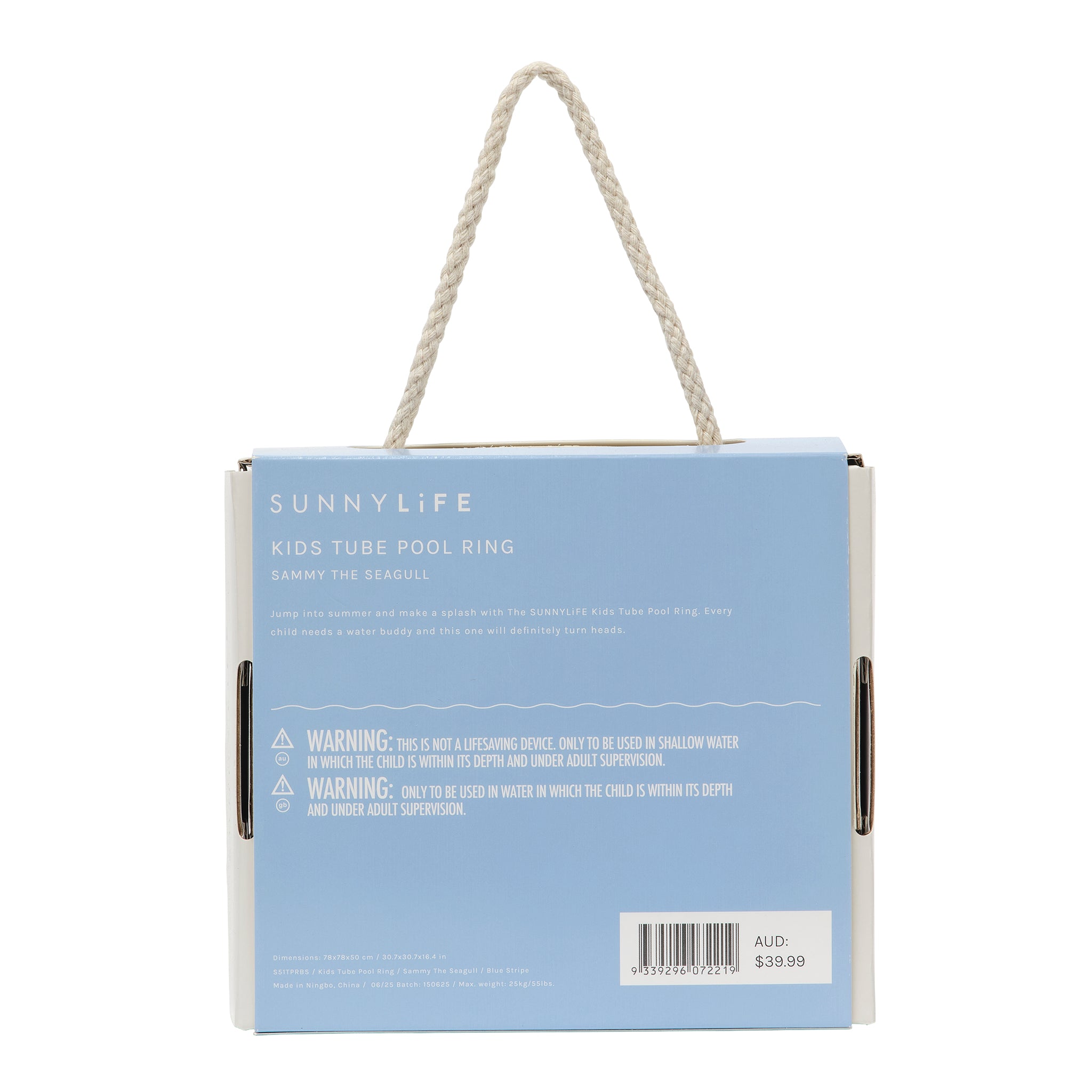 Kiddy Float - Sammy the Seagull Blue Stripe