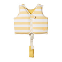 Kids Swim Vest 2-3 | Sammy the Seagull Mustard Stripe