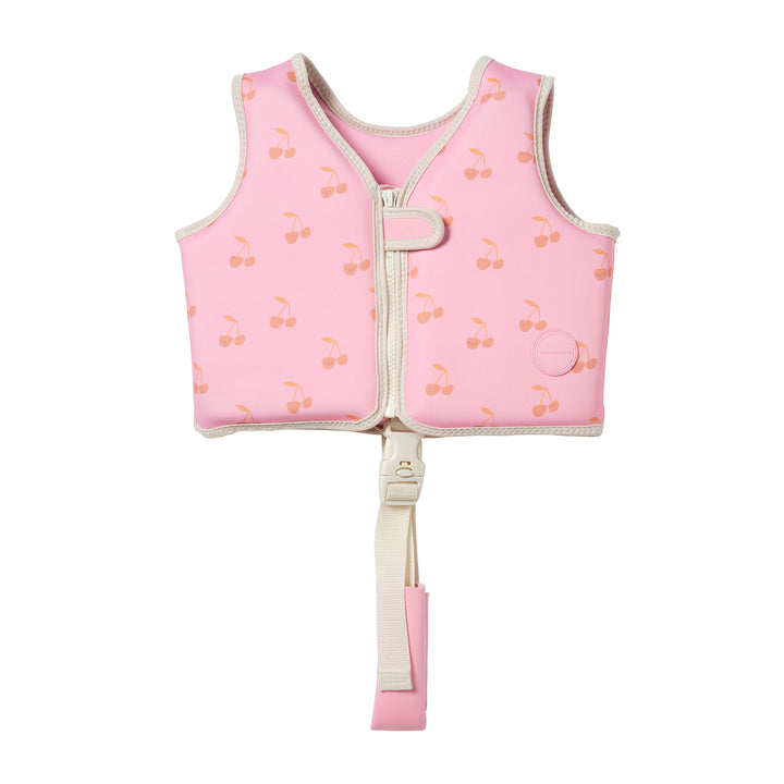 Kids Swim Vest 2-3 | Cotton Candy Cherry