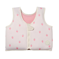 Kids Swim Vest 3-6 - Strawberry Sunshine