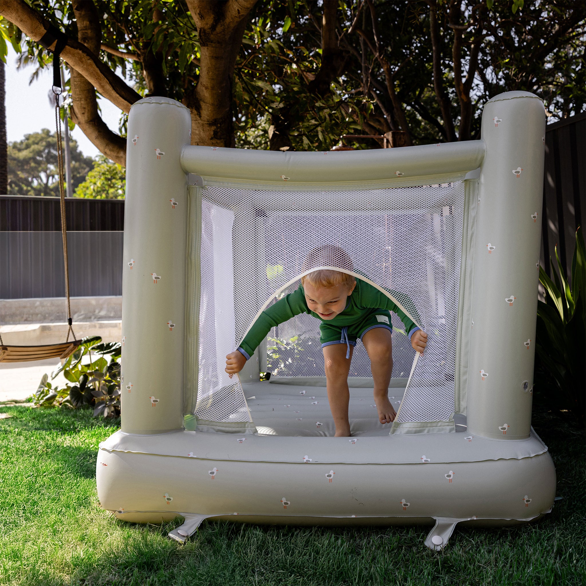 Bounce House - Sammy the Seagull Green