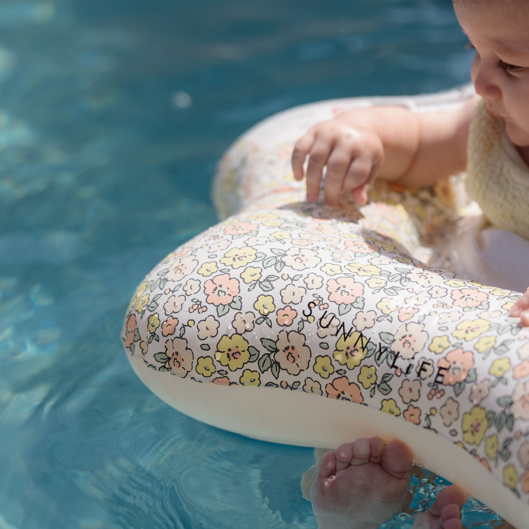 Baby Seat - Into the Garden Ditsy Floral