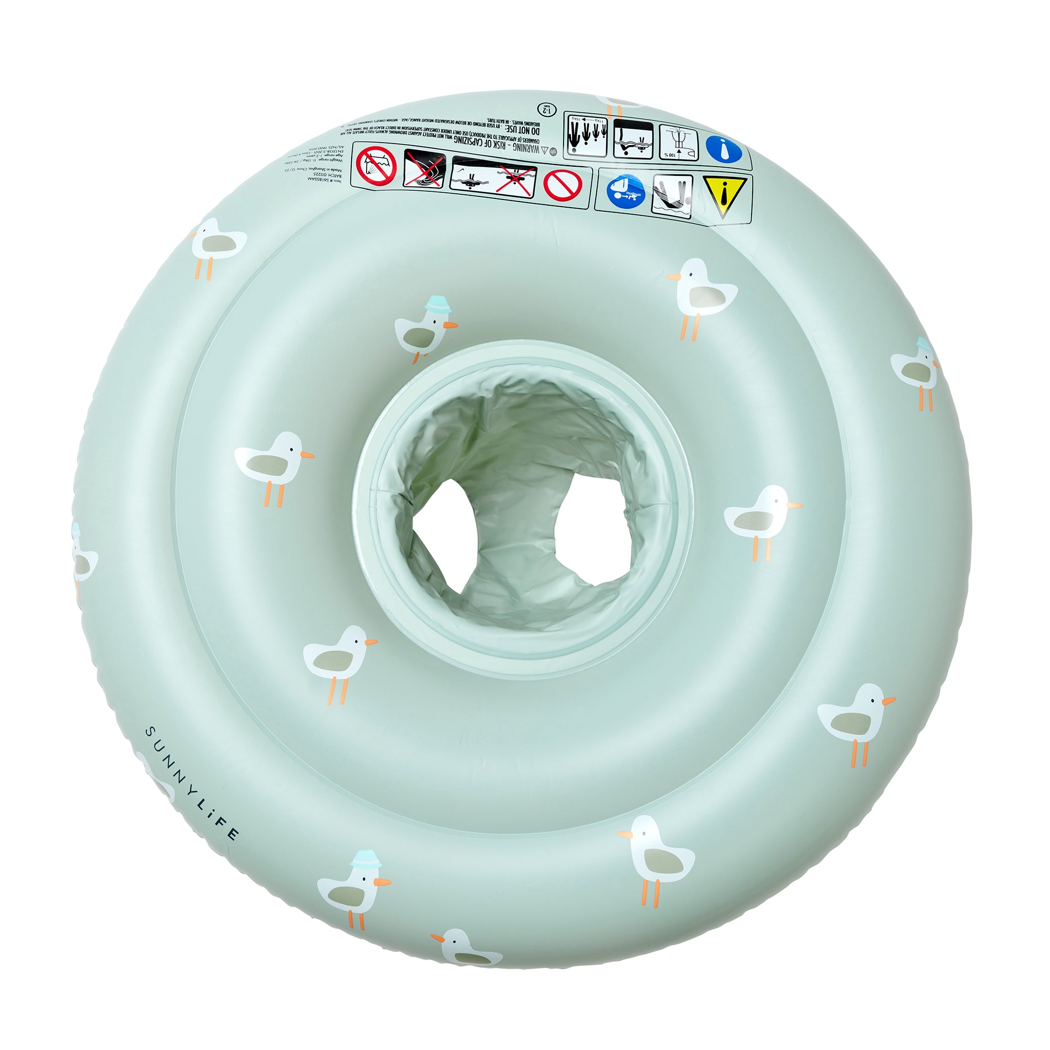 Baby Seat - Sammy the Seagull Green