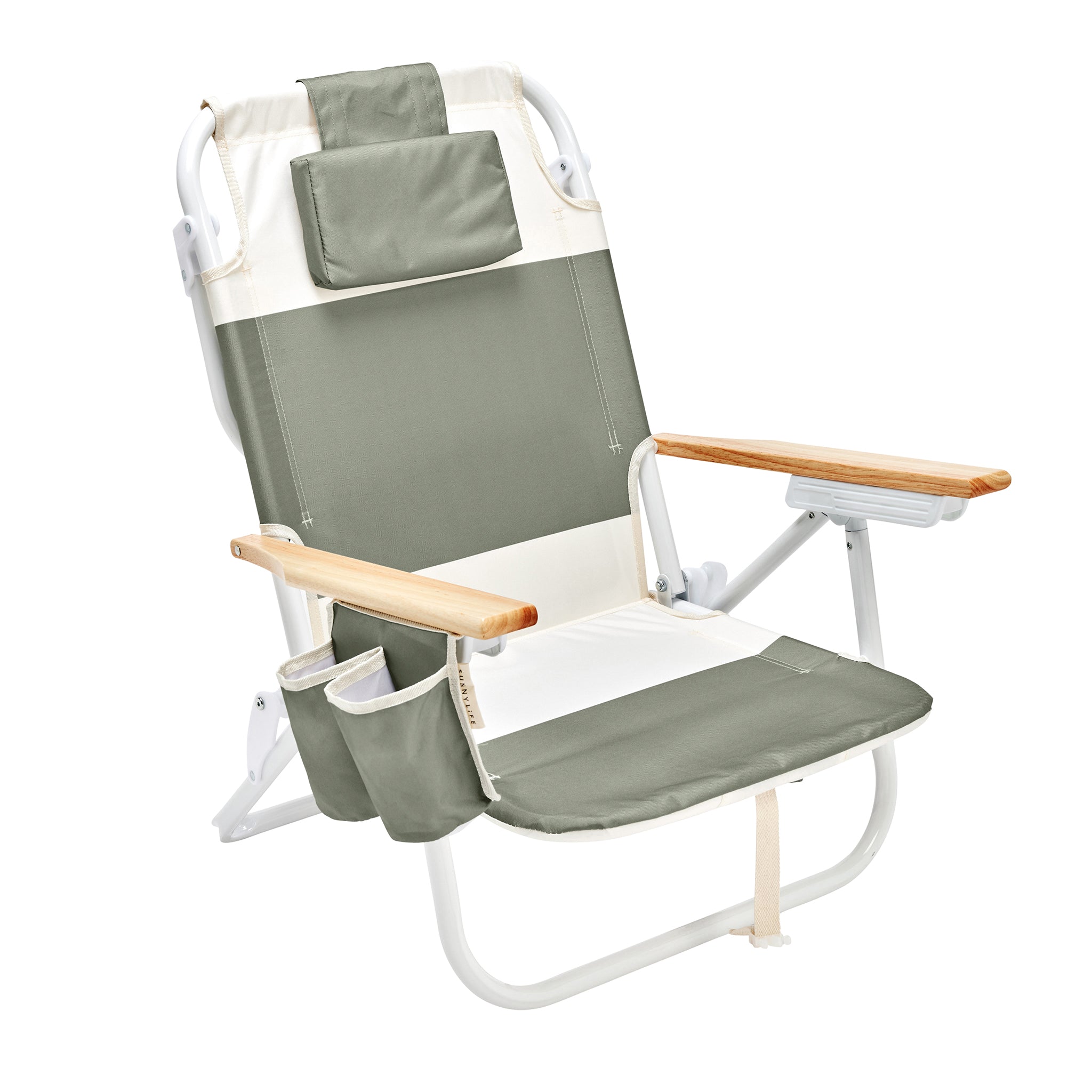 Deluxe Beach Chair - Seagrass Sage