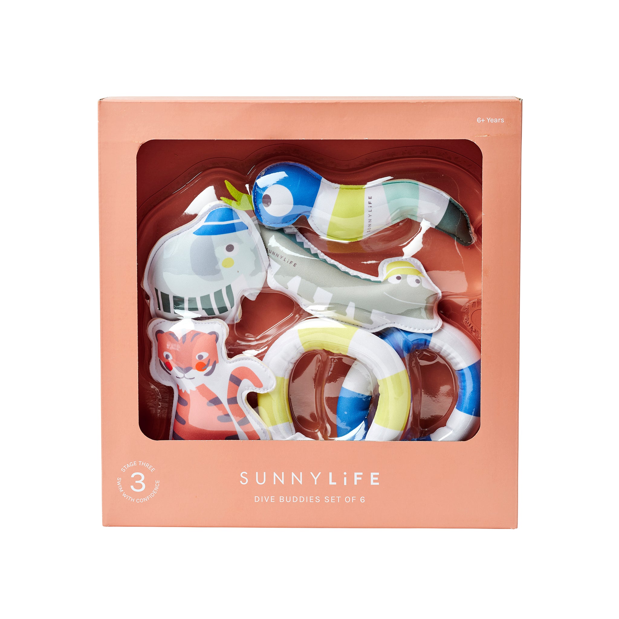 Dive Buddies Set of 6 - Into the Jungle