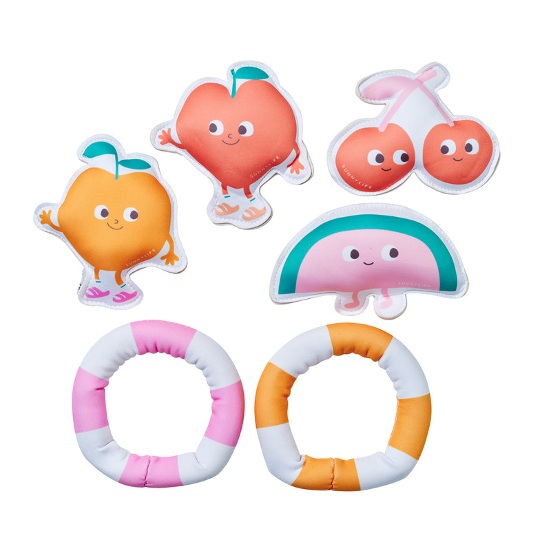 Dive Buddies Set of 6 - Poppy the Peach