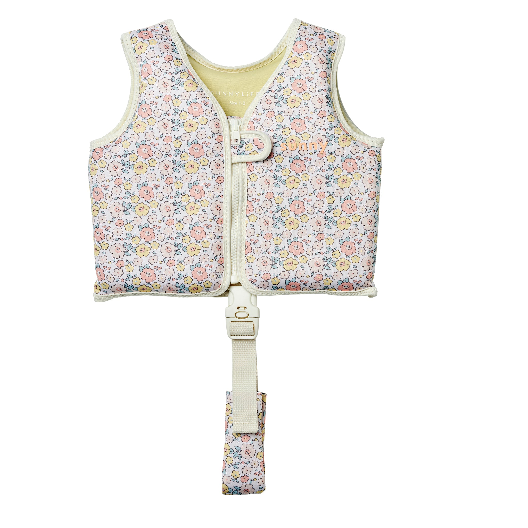 Kids Swim Vest 1-2 Into the Garden Ditsy Floral