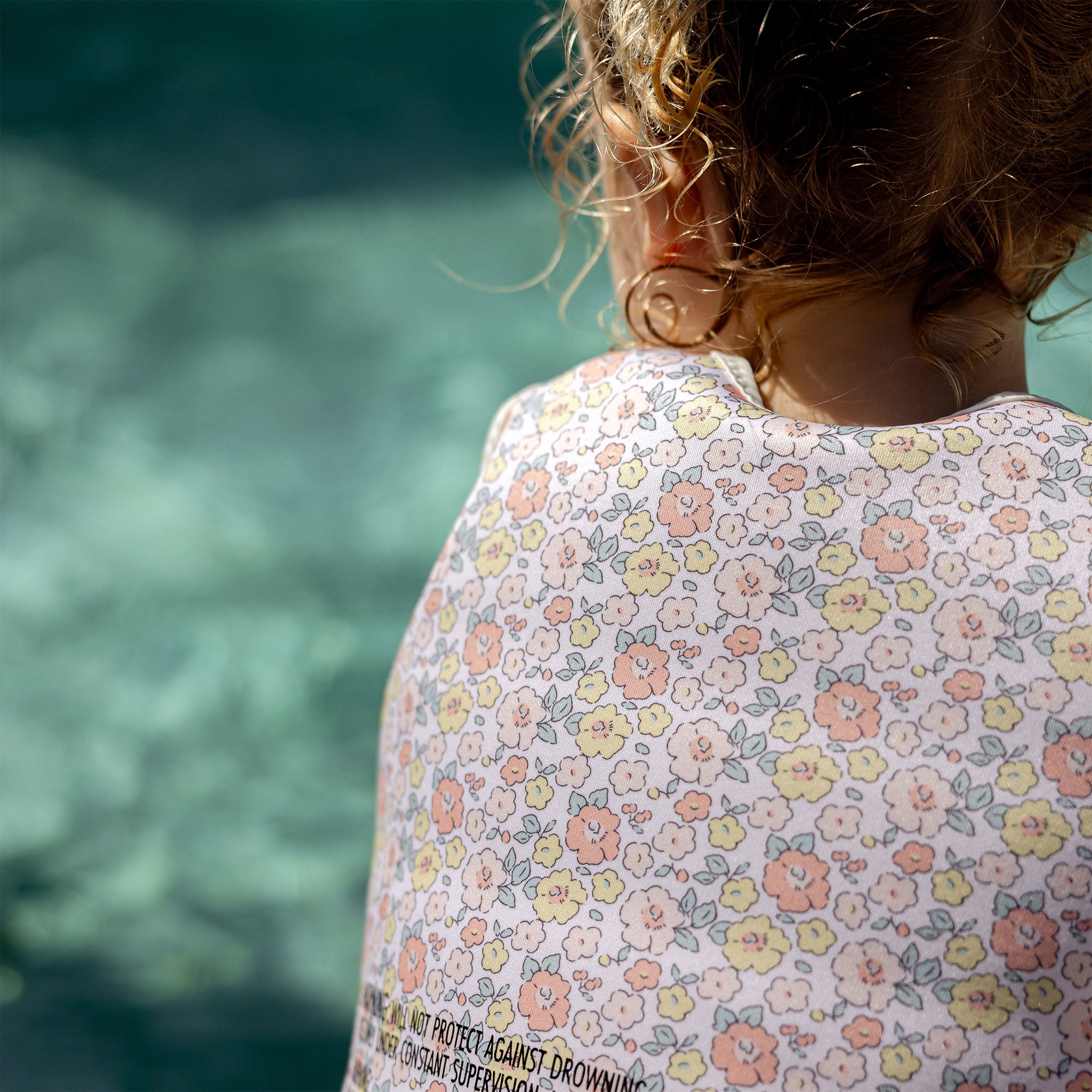 Kids Swim Vest 2-3 Into the Garden Ditsy Floral