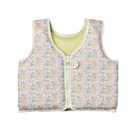 Kids Swim Vest 3-6 - Into the Garden Ditsy Floral