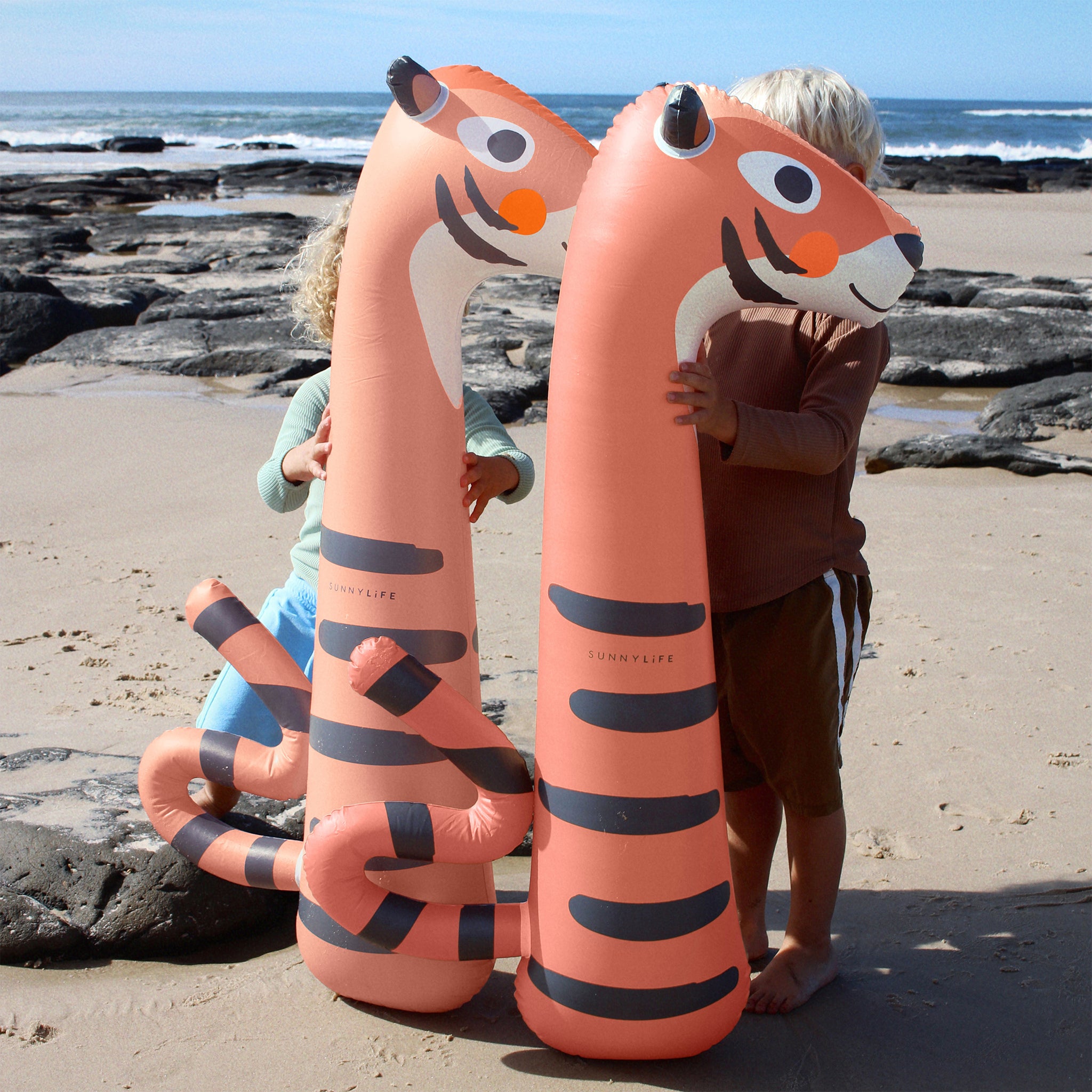 Kids Inflatable Noodle - Tino the Tiger Clay Set of 2