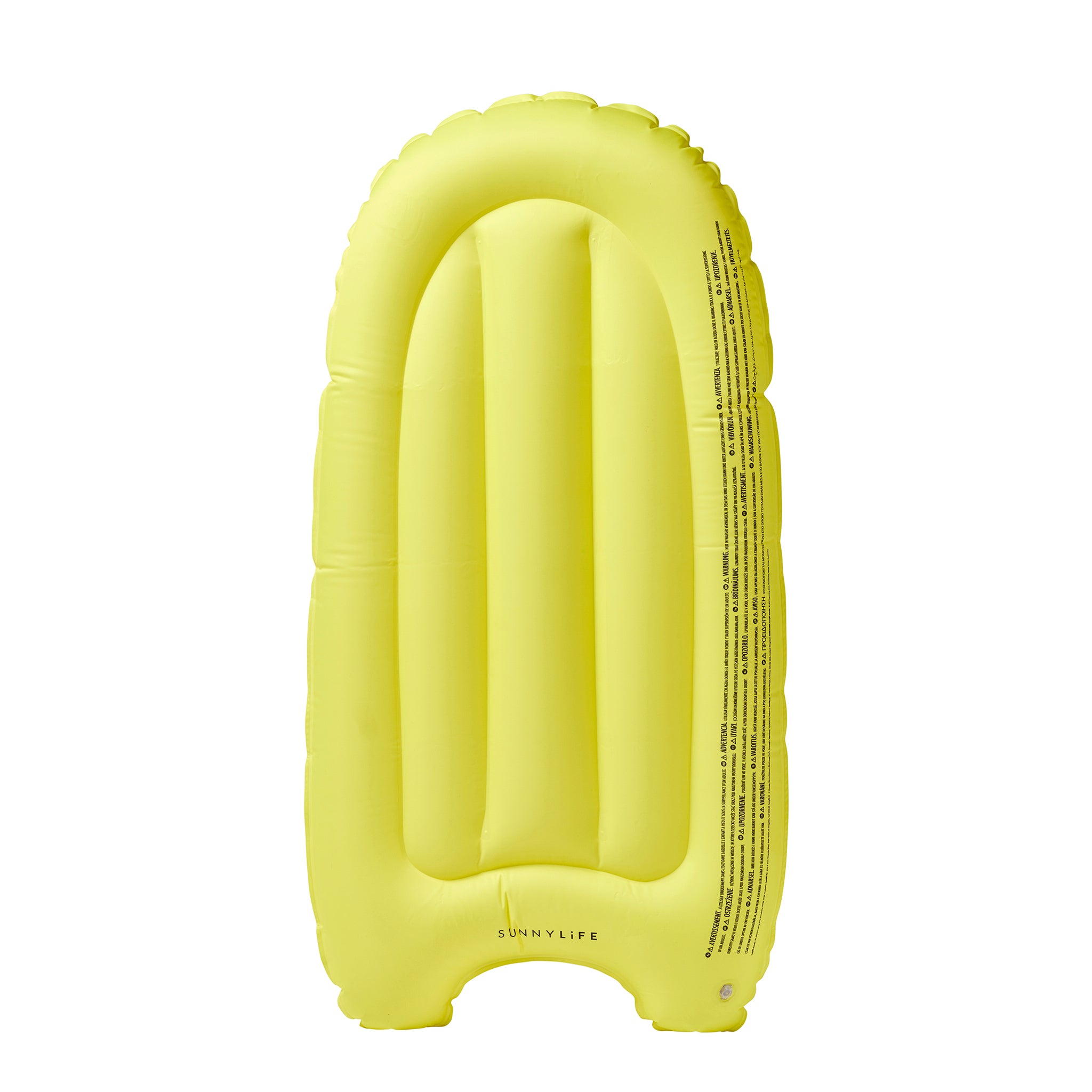 Kids Surf Mat - Zest Cream and Yellow