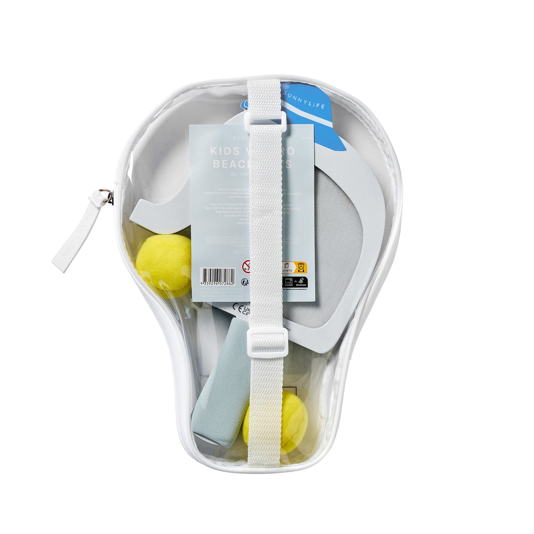 Kids Velcro Beach Bats - Eli the Elephant