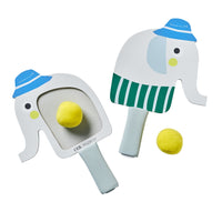 Kids Velcro Beach Bats - Eli the Elephant
