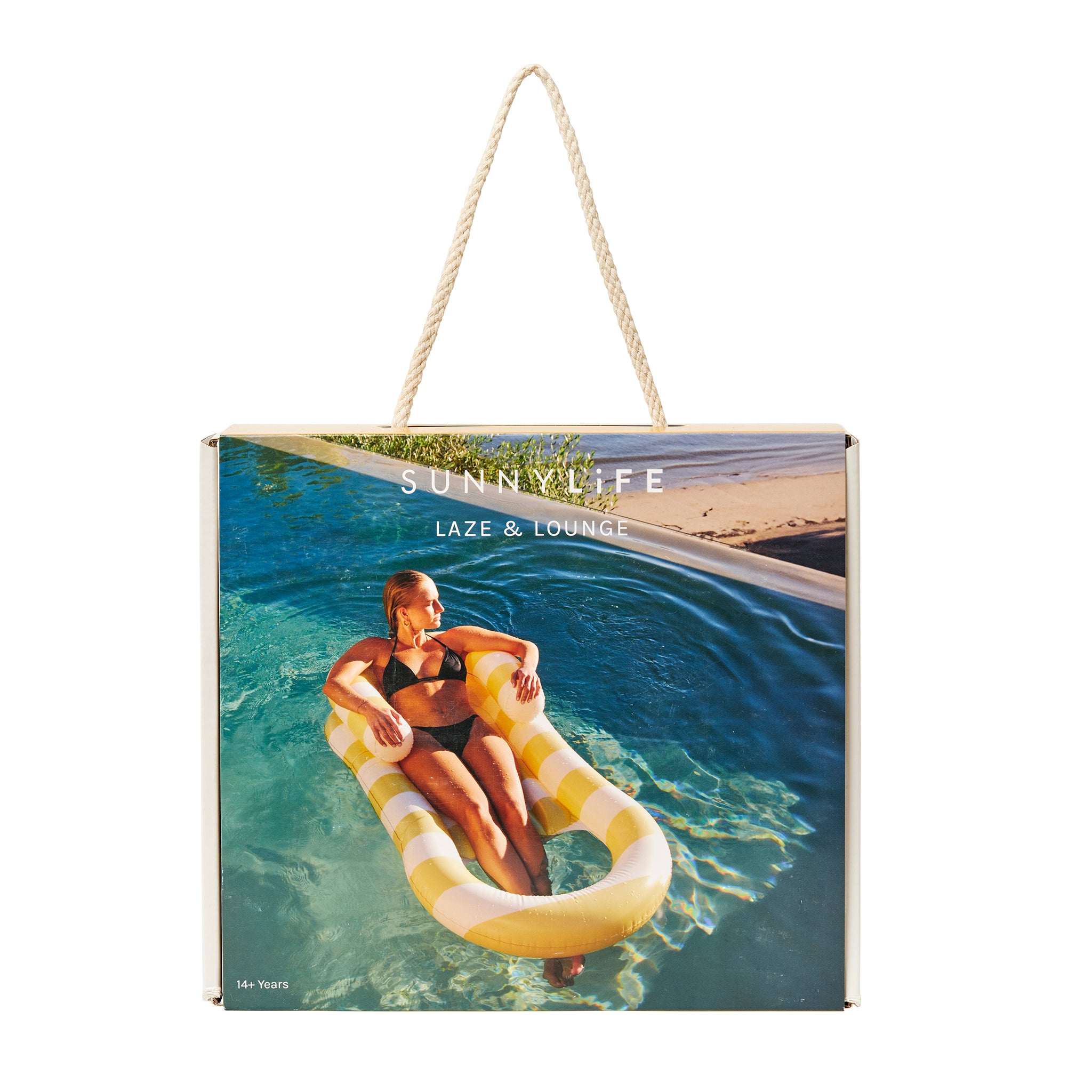 Laze & Lounge Float - La Mer Limon Stripe