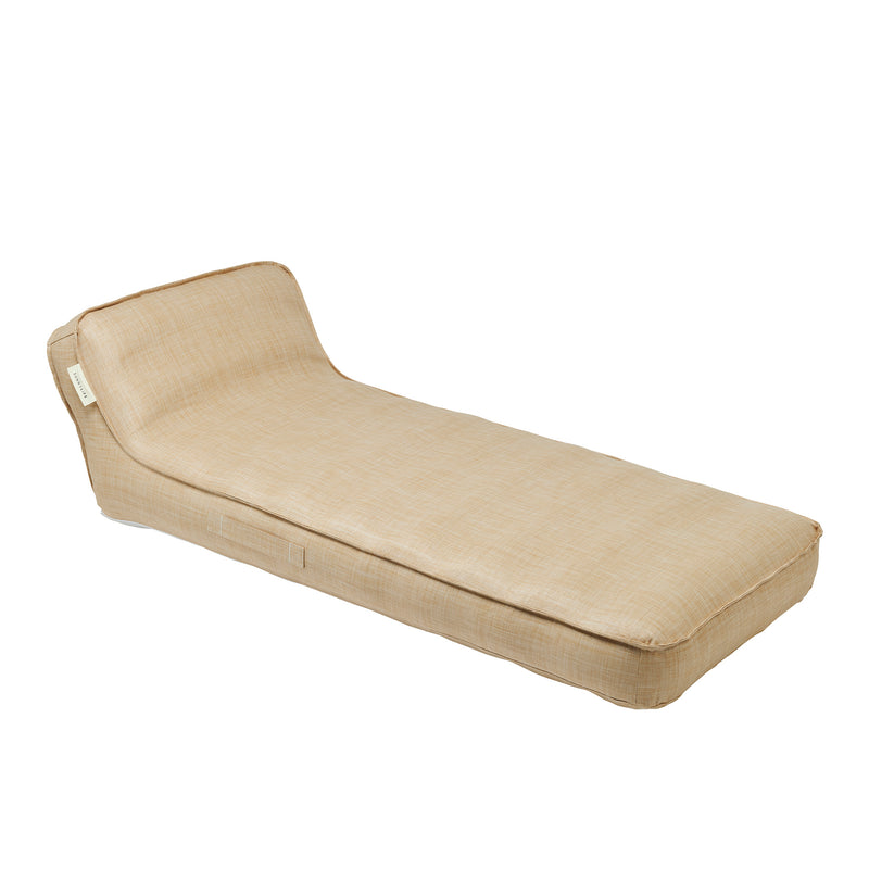 Luxe Lie-On Lounger - Rattan