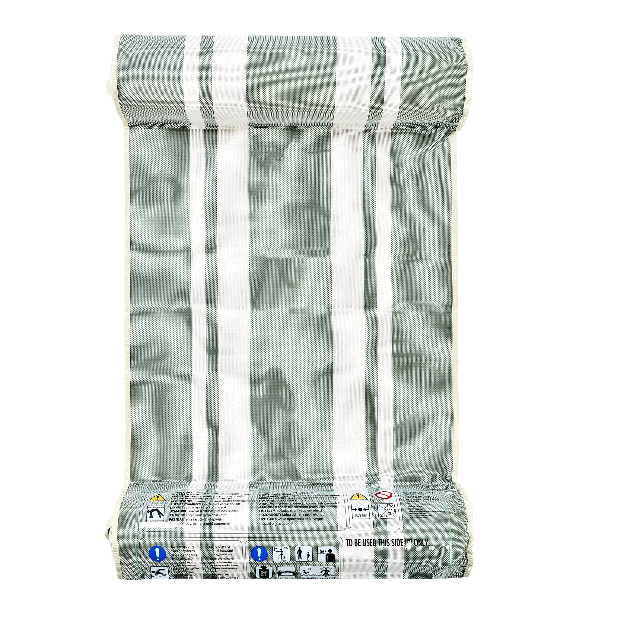 Mesh Hammock Float - Seagrass Stripe