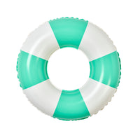 Mini Tube Pool Ring - Pool Party Green Stripe