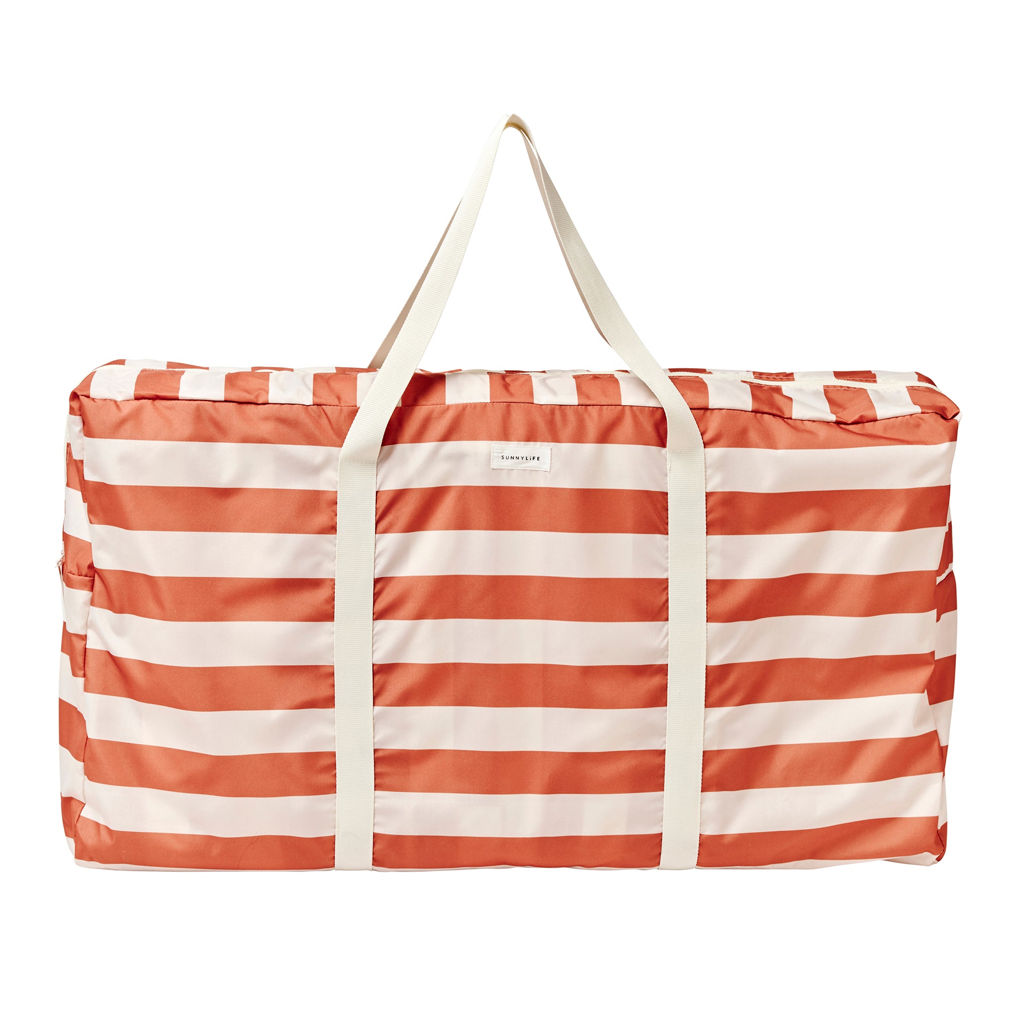 The Lounger Chair - Tierra Clay Stripe