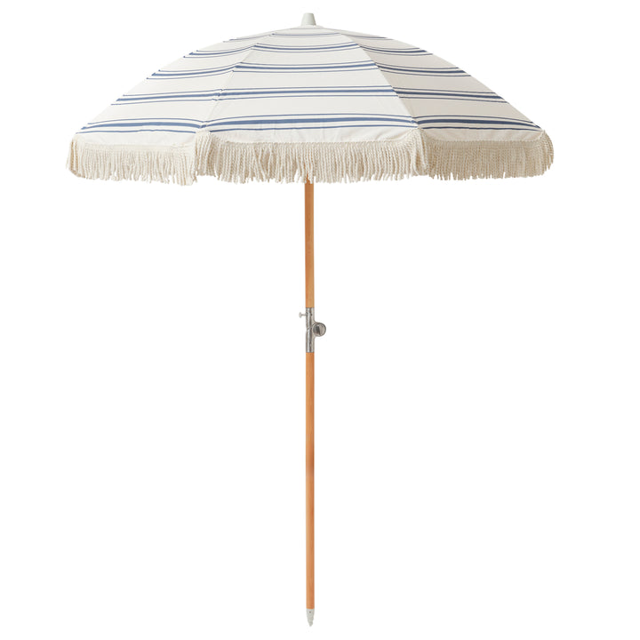 Luxe Beach Umbrella | The Resort Coastal Blue