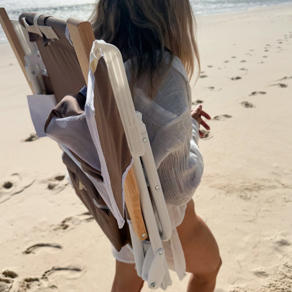 Beach Chair Deluxe - Rustico - SUNNYLiFE UK