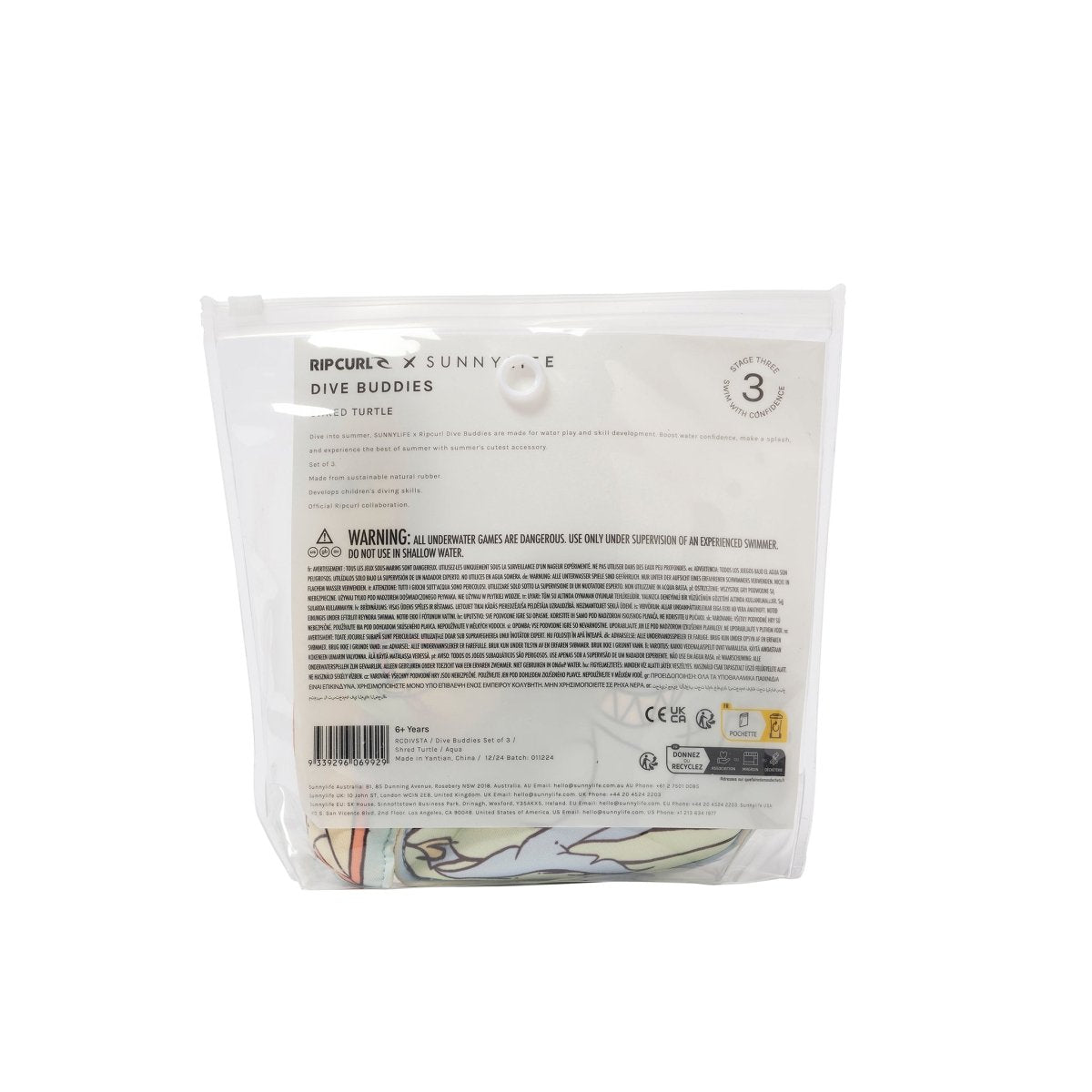 Dive Buddies - Shred Turtle - SUNNYLiFE UK