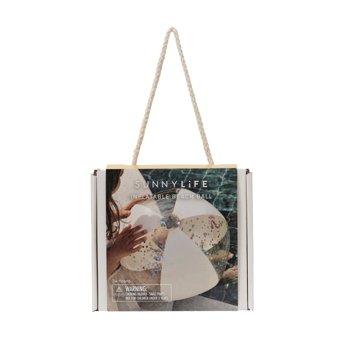 Inflatable Beach Ball - Cotton Candy - SUNNYLiFE UK