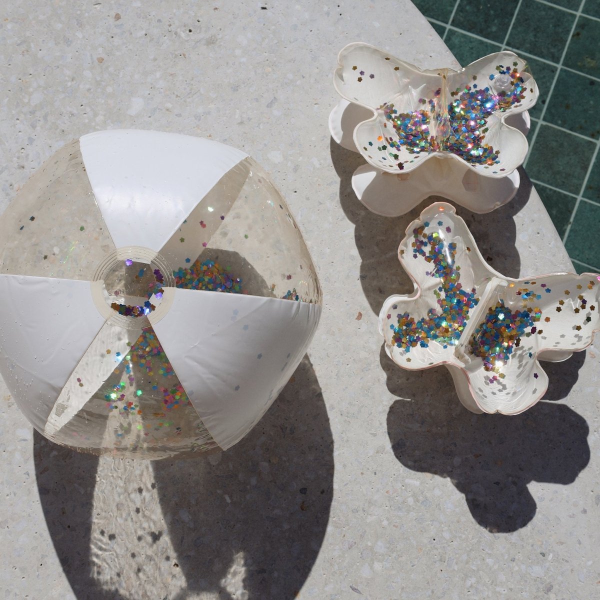 Inflatable Beach Ball - Cotton Candy - SUNNYLiFE UK