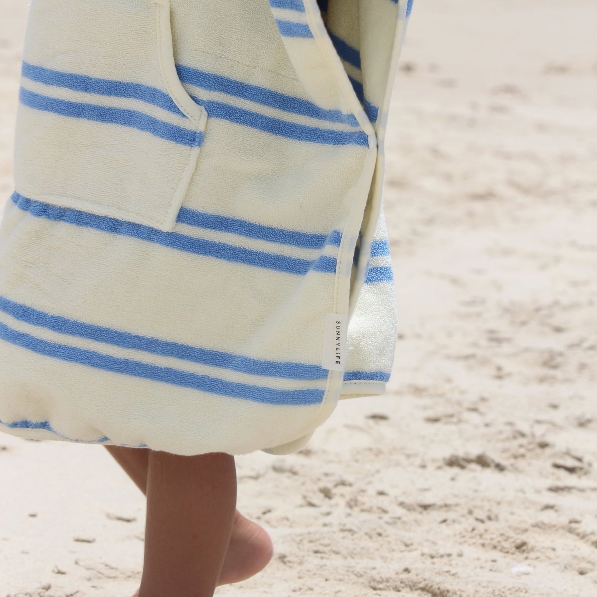 Kids Character Hooded Towel - Sammy the Seagull - SUNNYLiFE UK