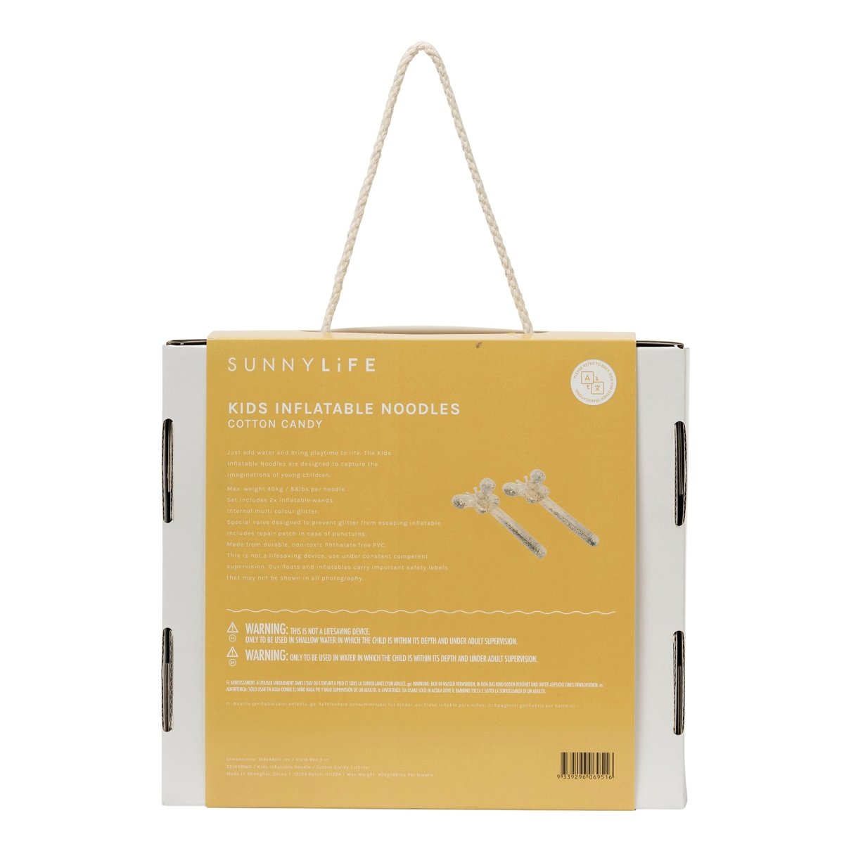 Kids Inflatable Noodle - Cotton Candy - SUNNYLiFE UK