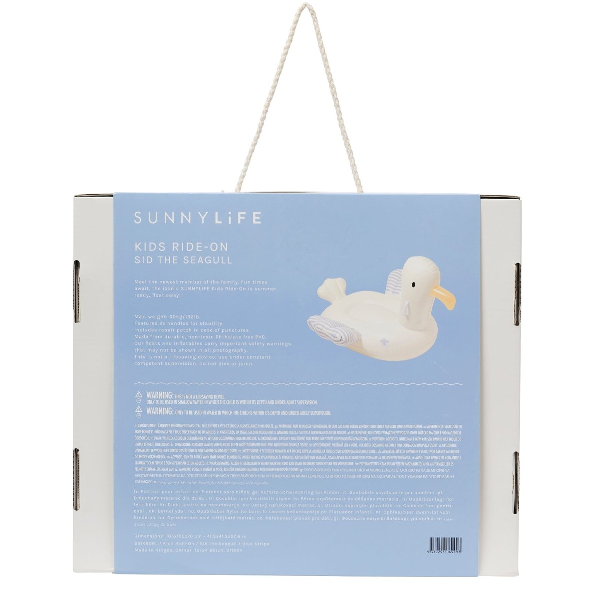 Kids Ride - On Float - Sammy the Seagull - SUNNYLiFE UK