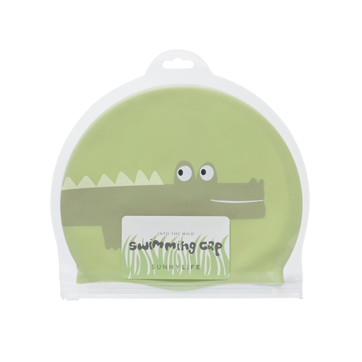 Kids Swimming Cap - Cookie the Croc - SUNNYLiFE UK