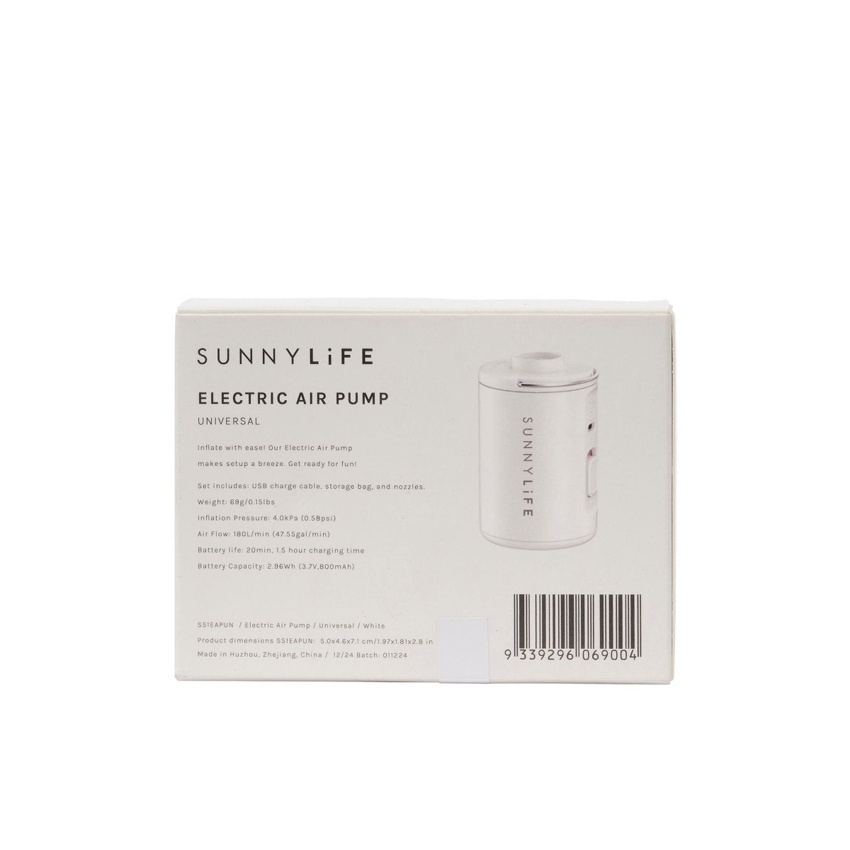 Mini Electric Air Pump - SUNNYLiFE UK